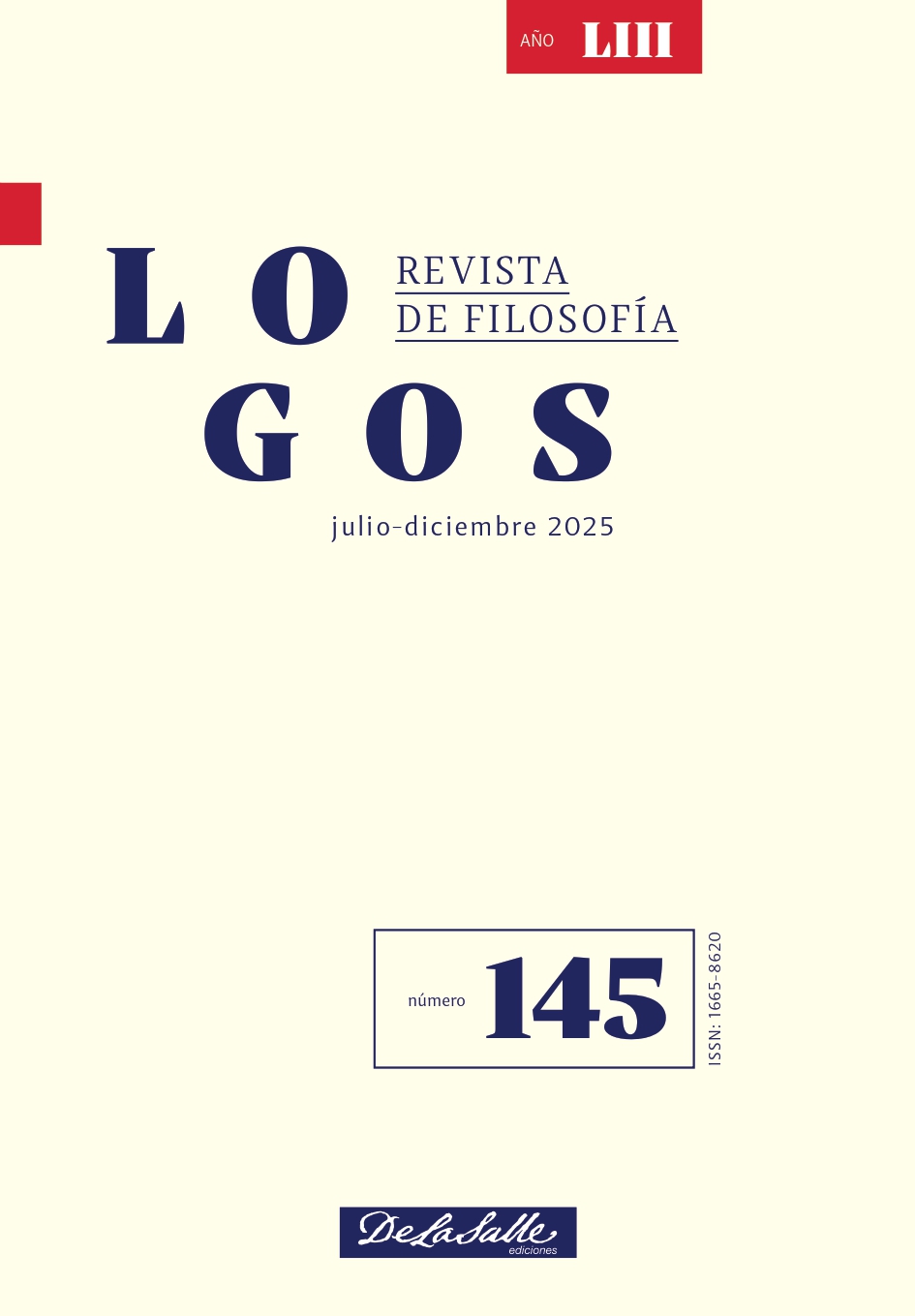 					Ver Vol. 145 Núm. 145 (53): LOGOS 145
				
